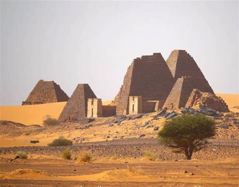 Pyramids Of Nubia In North Sudan
