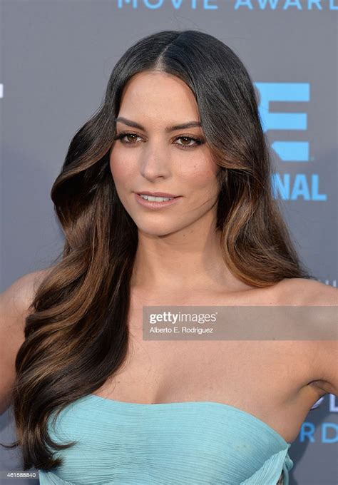 Actress Genesis Rodriguez Attends The 20th Annual Critics Choice