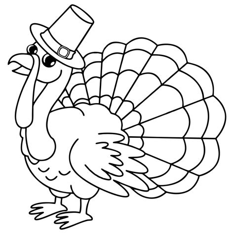 10 Best Happy Thanksgiving Turkey Coloring Page Printables Pdf For Free