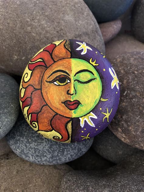 Phases 7cmx7cm Acrylic On Stone Ifttt2i8zplc Hand Painted