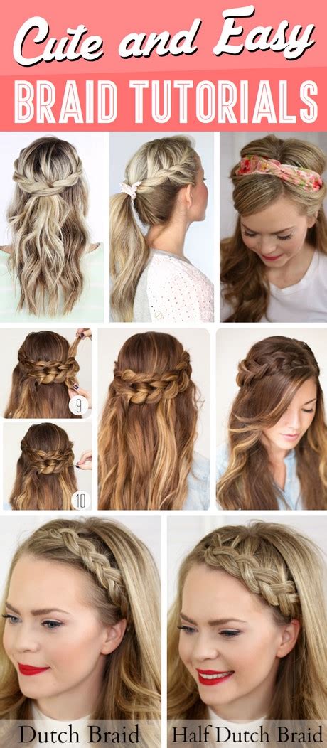 Cute Quick Braided Hairstyles