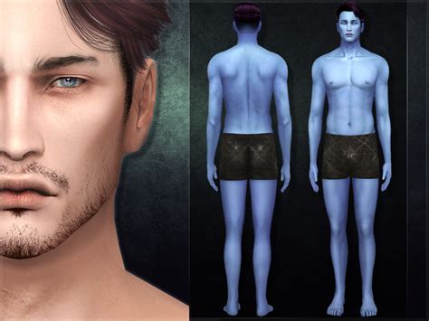Sims Male Monolid Skin Overlay Bxecor