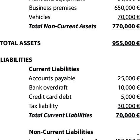 Example Of A Non Current Asset Balance Sheet Verkanarobtowner