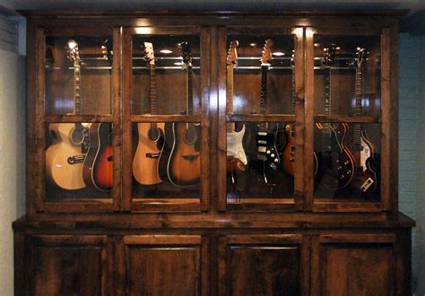 Guitar hanging system used in home for guitar storage and display | Guitar storage, Guitar ...