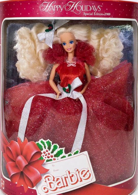 My Vintage Barbies Blog Barbie Of The Month Happy Holidays Barbie