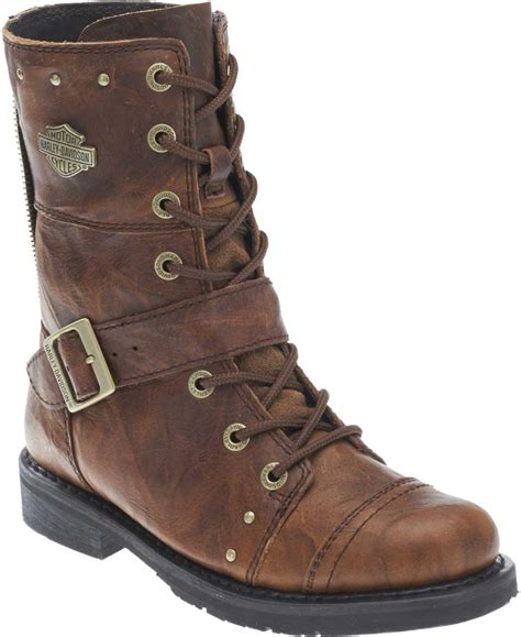 Shop with afterpay on eligible items. Harley-Davidson Women's Monetta 7.75" Brown Motorcycle ...
