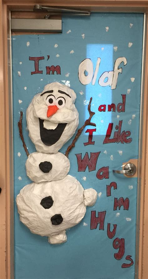 Olaf Classroom Door Decoration V1 Aikotopias Design For Tks Class