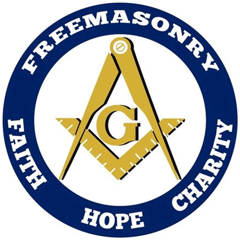 Freemasonry Aluminum Car Emblem Faith Hope Charity