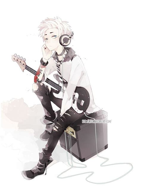 Anime Boy Playing Guitar Wallpapers Wallpaper Cave