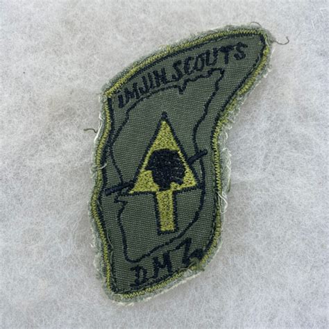 Us 2nd Infantry Imjin Scouts Dmz Patch Korean Made Fitzkee Militaria