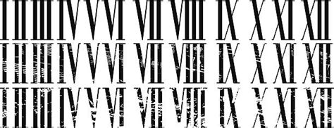 Download Roman Number Illustrations, Royalty-Free Vector Graphics ...