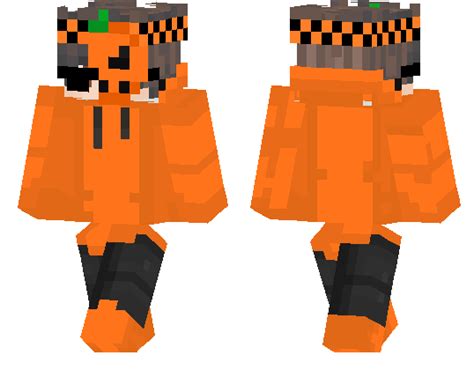 Pumpkin Team Leader Male Mcpe Skins
