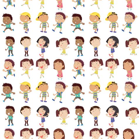 Different Emotion Of Kids 360461 Vector Art At Vecteezy