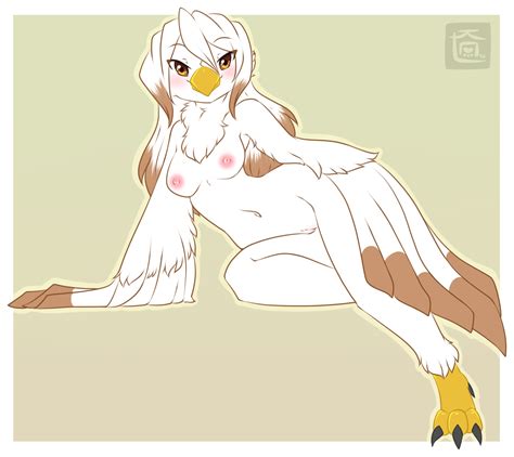 Rule 34 Anthro Avian Beak Bird Breasts Candykittycat Female Furry