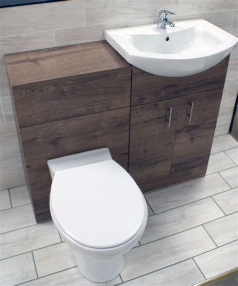 The route by which those two components are joined is variate. 1050mm Walnut Oak Finish Bathroom Furniture Vanity Set ...