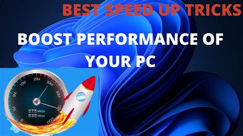 Boost Cpu Speed Easy Steps To Boost Performance Of Your Pc On Windows
