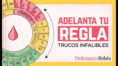 haz que te baje la regla ¡hoy mismo 🔴🥳 adelanta tu menstruación youtube