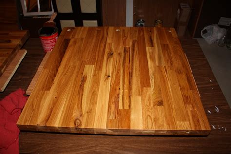 Do you remember this awesome kitchen makeover? How to Stain Butcher Block Countertops - The Stillwater Story