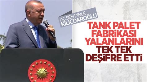 cumhurbaşkanı erdoğan sakarya daki tank palet fabrikası nda