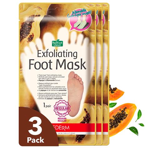 Buy Purederm Exfoliating Foot Papaya And Chamomile Extract Sock Type Foot Exfoliating