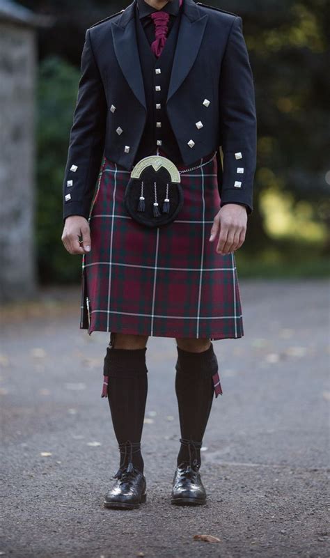 The Hunting Macgregor Tartan Kilt Looks Impeccable Teamed With A