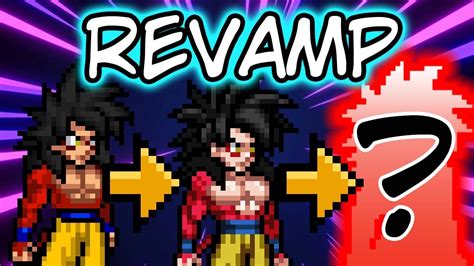 Super Saiyan 4 Goku Jus Sprite Revamp Youtube
