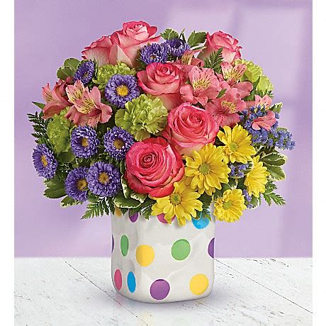 Tf107 1.0a fast recovery rectifier. Teleflora's Happy Dots Bouquet - Teleflora
