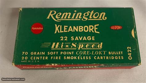 Savage 22 Hp Ammo For Sale