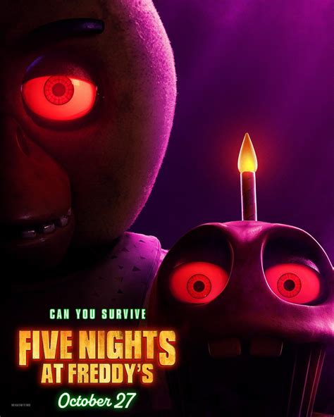 New Five Nights At Freddys Character Posters Deliver Scares