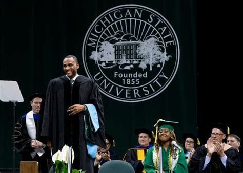 Nba All Star Steve Smith Inspires Michigan State University Students