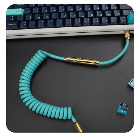 Keyboard Cable Coiled Cable Custom Cable Detachable Usb C Etsy Uk