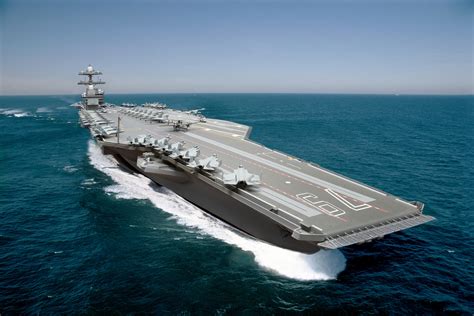 Vidéo l USS Gerald R Ford le navire de guerre le plus cher de l