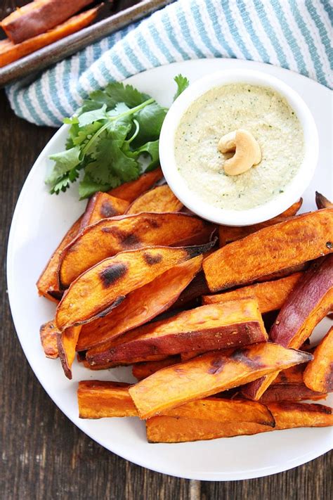 Sweet potatoes will not be overly crisp, but they. Baked Sweet Potato Fries Recipe | Two Peas & Their Pod