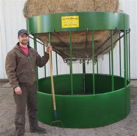 Hay Saver Round Bale Feeders For Cattle Gardenpicdesign