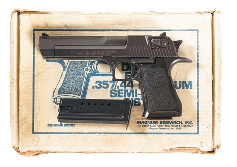 Israel Military Industries Desert Eagle Pistol With Box And Accessories