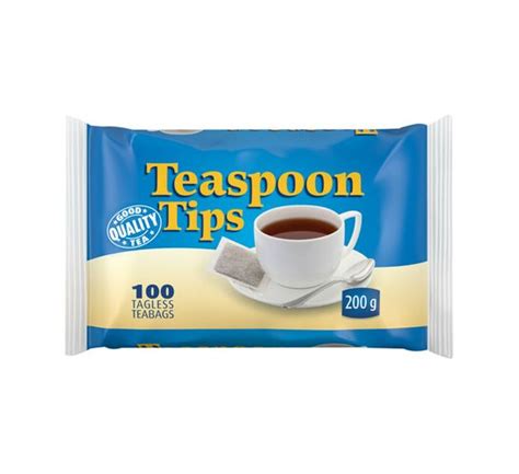 Teaspoon Tips Tea Bag Pouch Regular 1 X 100s X 6 Makro