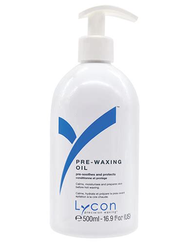 lycon wax pre waxing oil 500ml 17oz