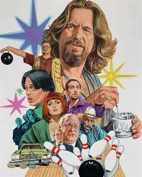 Best Movie Posters Movie Poster Art Movie Art Big Lebowski Poster