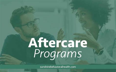 Addiction Aftercare Programs About And Benefits