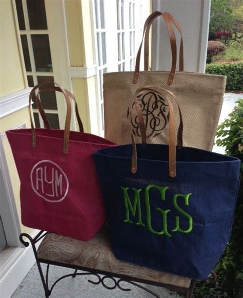 Because You Can Never Have Too Many Monogrammed Tote Bags