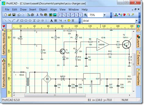 Free Circuit Diagram Drawing Program