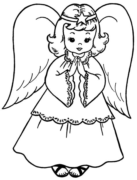 Desenhos de anjinhos e anjinhas para colorir Dicas Práticas