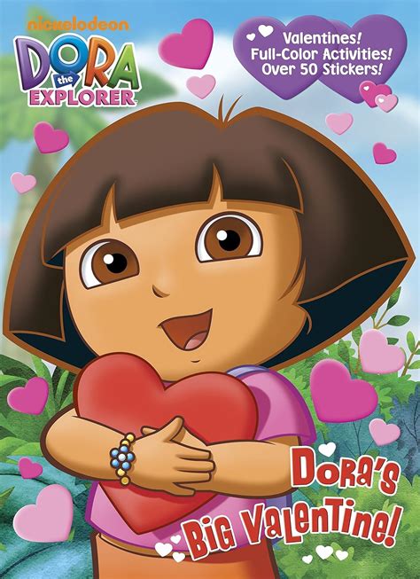 Doras Big Valentine Dora The Explorer Golden Books Golden Books 9780375873218