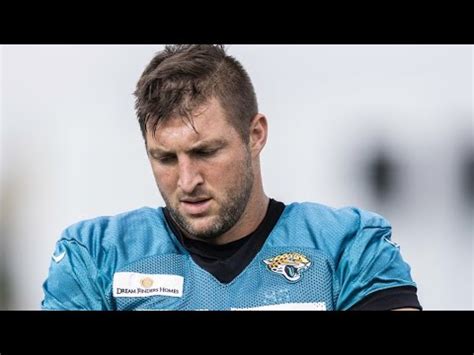 Tim Tebow Cut From The Jacksonville Jaguars YouTube