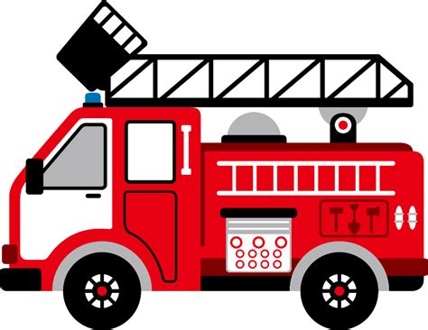 Firefighter Clipart Fire Engine Firefighter Fire Engine Transparent