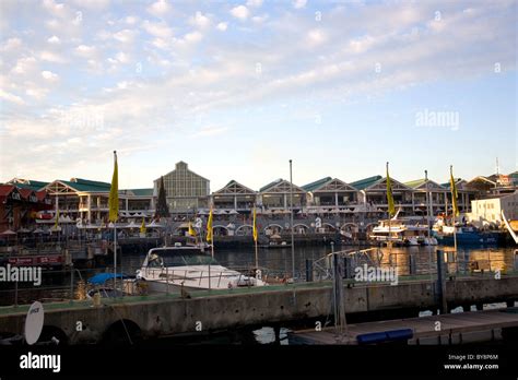 Cape Town Waterfront Marina Stock Photo Alamy