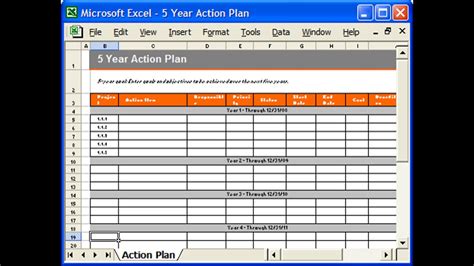 Pdf free floor plan template excel diy free plans download woodworking projects 1 « reinaldo901. ACTION PLAN TEMPLATE EXCEL - YouTube