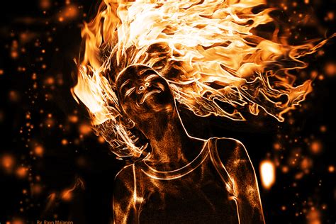 Fire Girl By Cjmalagon On Deviantart