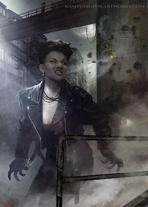 Vampire The Masquerade Art Kamyu Digital Artworks