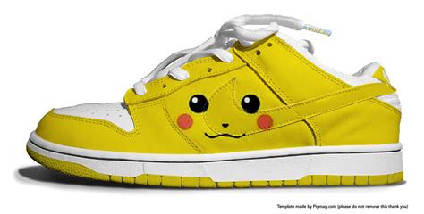 Pikachu Nike Dunks By Allstar780 On Deviantart
